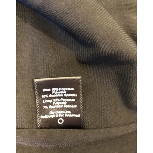 Dress the Population  Black Sequined Cocktail Dress Exposed Back Zipper Size S - Picture 8 of 8